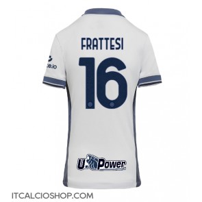 Inter Milan Davide Frattesi #16 Seconda Maglia Femmina 2024-25 Manica Corta